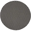 Nourison Home Twist Reversible TWS01 Black 8 ft. Round Area Rug