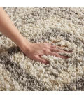 Nourison Oslo Shag Ivory/Grey OSL02 4 ft. X 6 ft. Rect. Rug