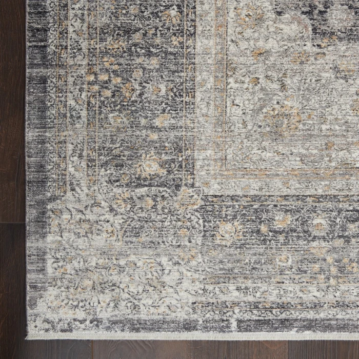 Nourison Starry Nights Area Rug STN05-Charcoal/Cream