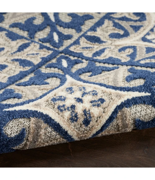Nourison Aloha Area Rug ALH34 Blue