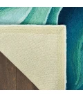 Nourison Prismatic Silver Green PRS42 9 ft. X 12 ft. Rect. Rug