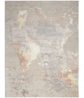 Nourison Silk Shadows Silver SHA20 10 ft. X 14 ft. Rect. Rug