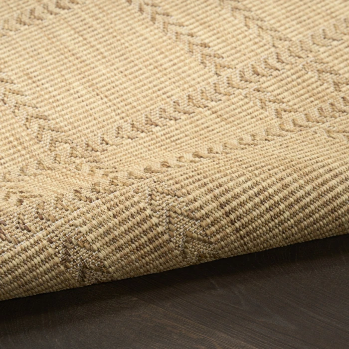 Nourison Home Horizon Indoor/Outdoor Tan HOZ04 2ft. x 6ft. Rect. Rug