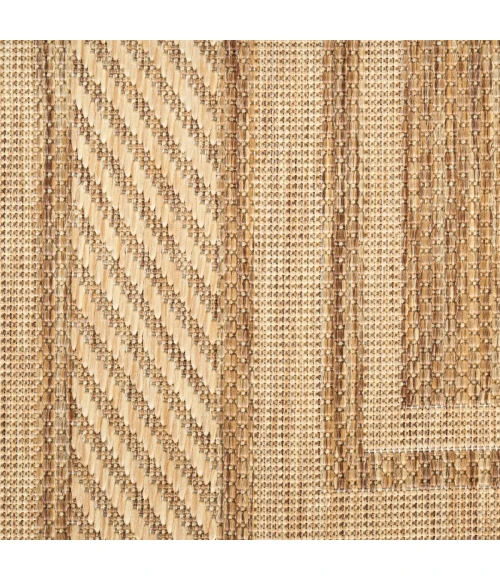 Nourison Horizon Indoor/Outdoor Natural HOZ03 4 ft. X 6 ft. Rect. Rug