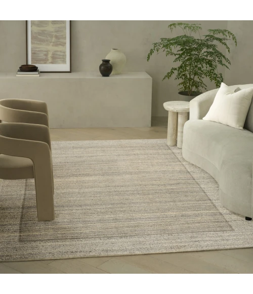 Calvin Klein CK082 Ridge Grey RDG01 9ft.9in. x 13ft.9in. Rect. Rug