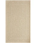 Nourison Tulum Cream TLM05 3 ft. X 5 ft. Rect. Rug