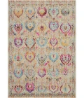 Nourison Vintage Kashan Ivory Multicolor VKA04 5ft.3in. x 7ft.10in. Rect. Rug