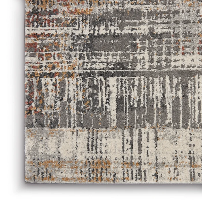 Nourison Tangra Multicolor TNR04 5 ft. X 7 ft. Rect. Rug