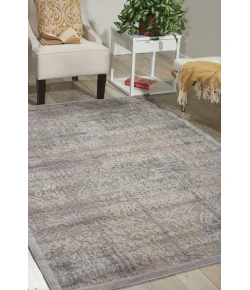 Nourison Home Graphic Illusions GIL09 Grey 6 ft. 7 in. X 9 ft. 6 in. Area Rug