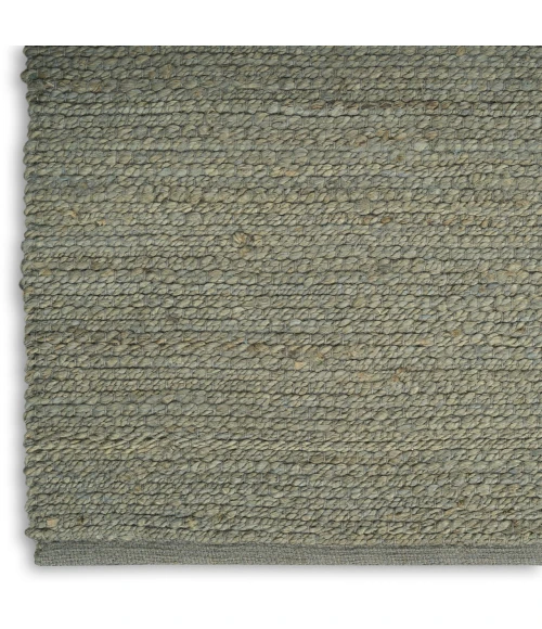 Nourison Home Natural Jute Green NJT01 10ft. x 14ft. Rect. Rug
