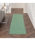 Nourison Positano Blue Green POS01 2 ft. X 6 ft. Rect. Rug