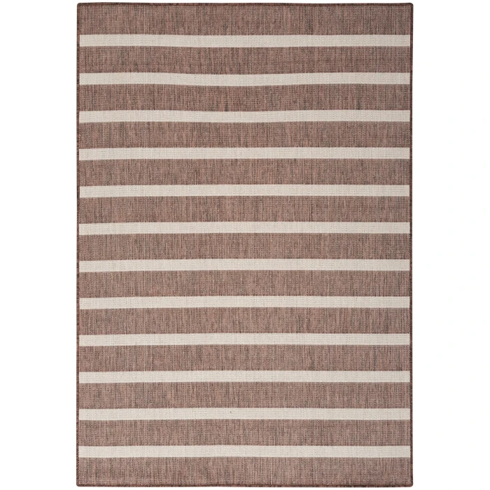 Nourison Positano Natural Ivory POS03 7 ft. X 10 ft. Rect. Rug