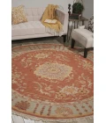 Nourison Home Nourmak Red S194 8ft. x Round Round Rug