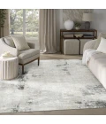 Nourison Dekor Grey Charcoal DEK07 7 ft. 10 in. X 9 ft. 10 in. Rect. Rug