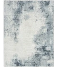Nourison Dekor Grey Navy DEK04 4 ft. X 6 ft. Rect. Rug