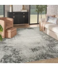 Nourison Dekor Grey Charcoal DEK04 7 ft. 10 in. X 9 ft. 10 in. Rect. Rug