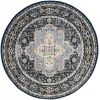 Nourison Home Nourison Essentials Persian NRE07 Navy 6 ft. Round Area Rug