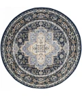 Nourison Nourison Essentials Persian Navy NRE07 6 ft. X Round Rug