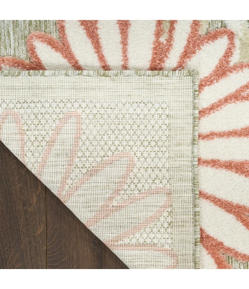 Nourison Aloha Sage Rose ALH33 5 ft. 3 in. X 7 ft. 5 in. Rect. Rug