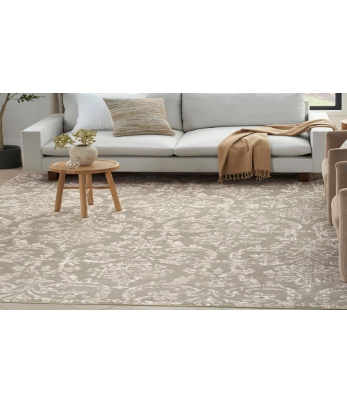 Nourison Jubilant Olive JUB09 5 ft. 3 in. X 7 ft. 3 in. Rectangle Rug