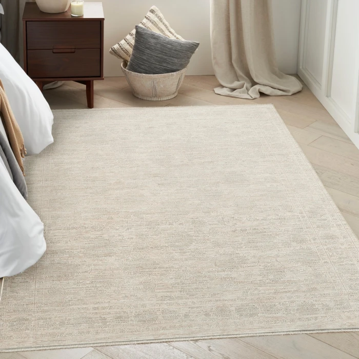Nourison Shadows Ivory Grey SHW03 4 ft. X 6 ft. Rect. Rug