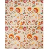 Nourison Home Allur ALR08 Ivory Multicolor 7 ft. 10 in. X 9 ft. 10 in. Area Rug