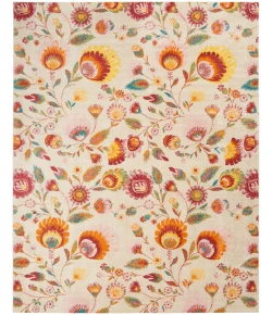 Nourison Home Allur ALR08 Ivory Multicolor 7 ft. 10 in. X 9 ft. 10 in. Area Rug