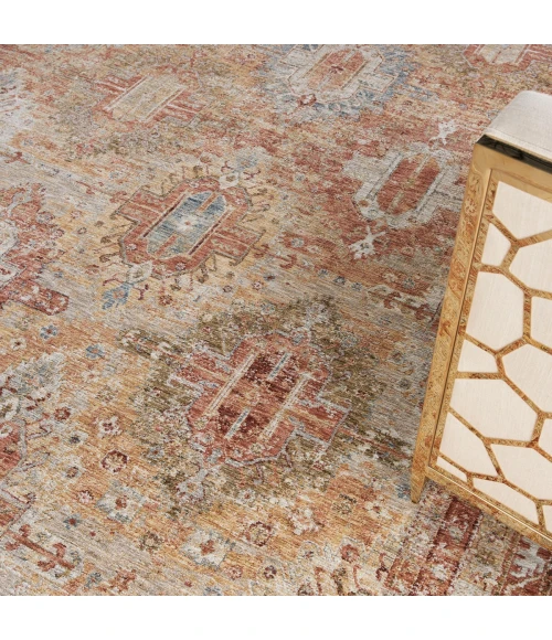 Nourison Sahar Rust SHR01 9 ft. X 13 ft. Rect. Rug