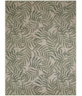 Nourison Garden Oasis Ivory Green GOA01 10 ft. X 14 ft. Rect. Rug