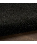 Nourison Pacific Shag Black PCS01 7 ft. 10 in. x 9 ft. 10 in. Rect. Rug