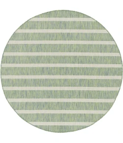 Nourison Positano Blue Green Ivory POS03 4ft. Round Rug