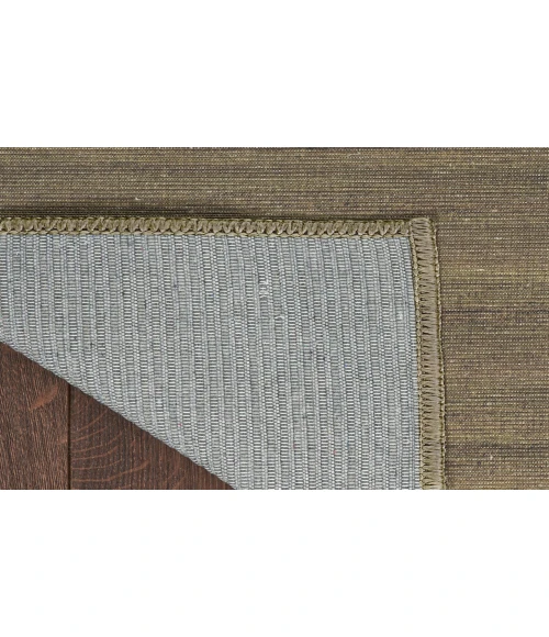 Nourison Washable Essentials Green WAE01 2 ft. 2 in. X 10 ft. Rectangle Rug