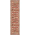 Nourison Vintage Washables Rust Multicolor VWS12 2 ft. 2 in. X 8 ft. Rect. Rug