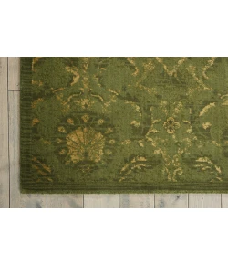 Nourison Home Silken Allure Light Green SLK03 5ft.6in. x 8ft. Rect. Rug