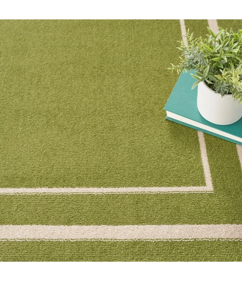 Nourison Nourison Essentials Area Rug NRE02 Green Ivory