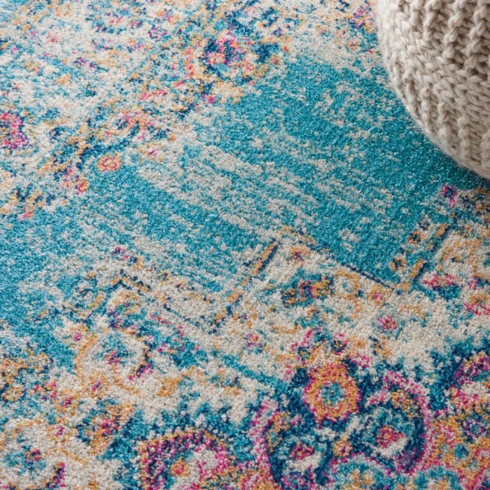 Nourison Passion Area Rug PSN03-Light Blue