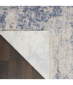 Nourison Home Silky Textures Blue SLY01 2ft.2in. x 7ft.6in. Rect. Rug