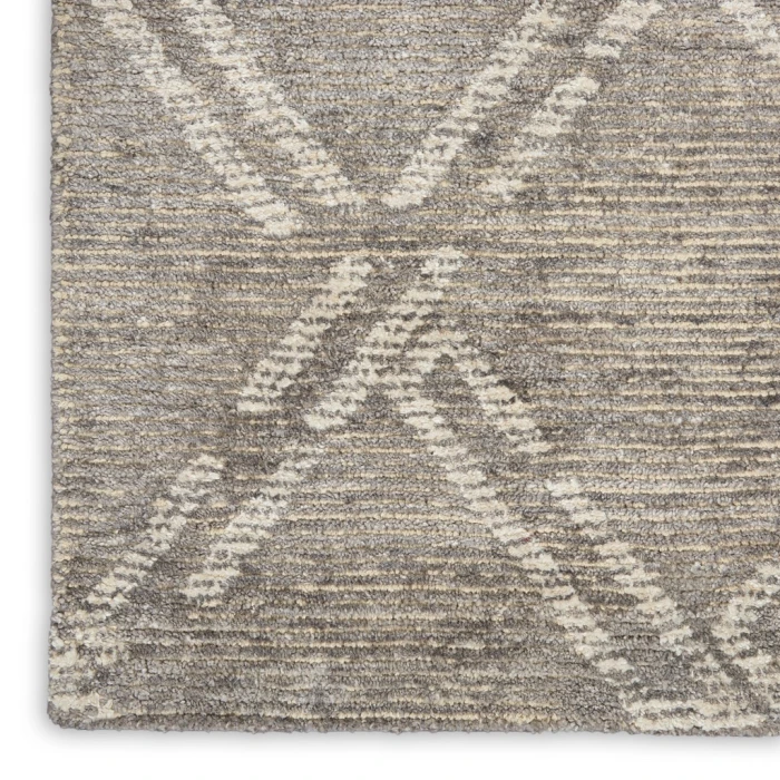 Nourison Venosa Area Rug VSN01-Grey/Ivory