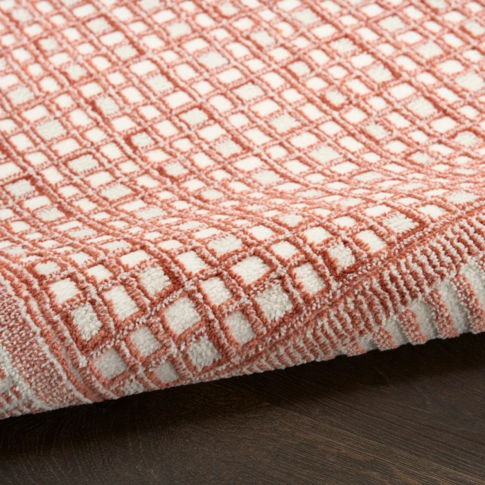 Nourison Nordic Brick Ivory NRC03 8 ft. X 10 ft. Rect. Rug