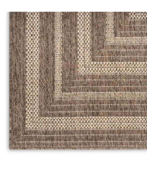 Nourison Tulum Brown TLM04 3 ft. X 5 ft. Rect. Rug