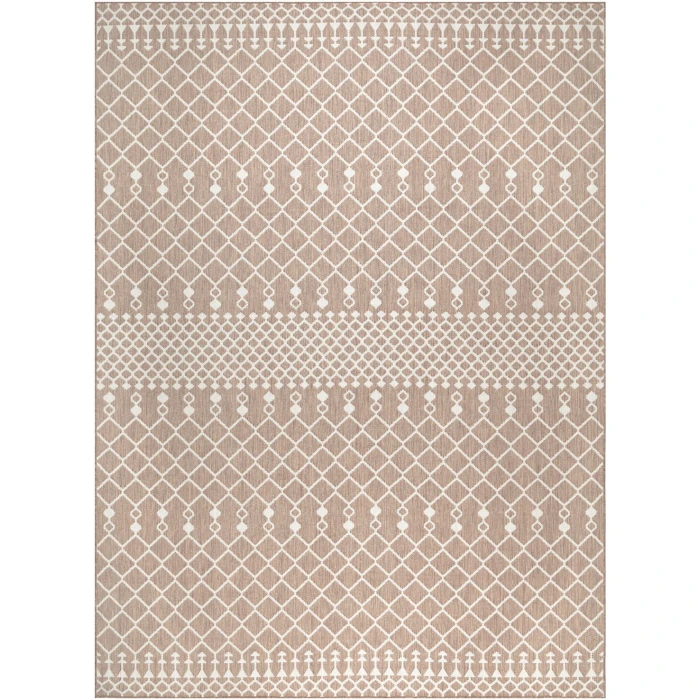 Nourison Positano Beige POS02 12ft. x 15ft. Rect. Rug