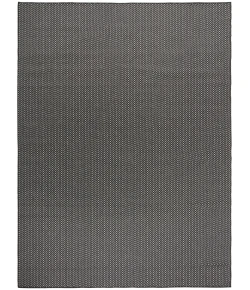 Nourison Home Horizon Indoor/Outdoor HOZ02 Black 10 ft. X 14 ft. Area Rug