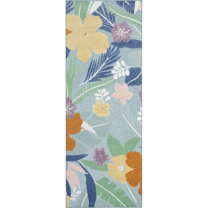 Nourison Home Suncoast Blue SNC01 2ft. x 6ft. Rect. Rug