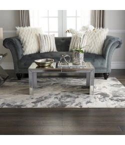 Nourison Home Decor Elegance FAR01 Multicolor 5 ft. 3 in. X 7 ft. 3 in. Area Rug