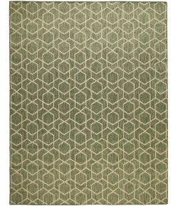 Nourison Home Horizon Indoor/Outdoor HOZ01 Green 8 ft. X 10 ft. Area Rug