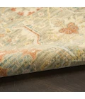 Nourison Antique Bloom Sage Multicolor ANB02 10ft. x 13ft. Rect. Rug