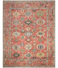 Nourison Vintage Washables Rust Multicolor VWS12 7 ft. 10 in. X 9 ft. 10 in. Rect. Rug