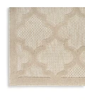 Nourison Easy Care Cream NES01 2 ft. 2 in. X 10 ft. Rect. Rug
