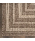 Nourison Tulum Brown TLM04 2 ft. 2 in. X 8 ft. Rect. Rug