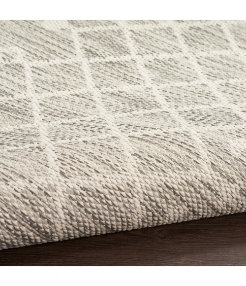 Nourison Positano Light Grey POS02 2 ft. X 6 ft. Rect. Rug